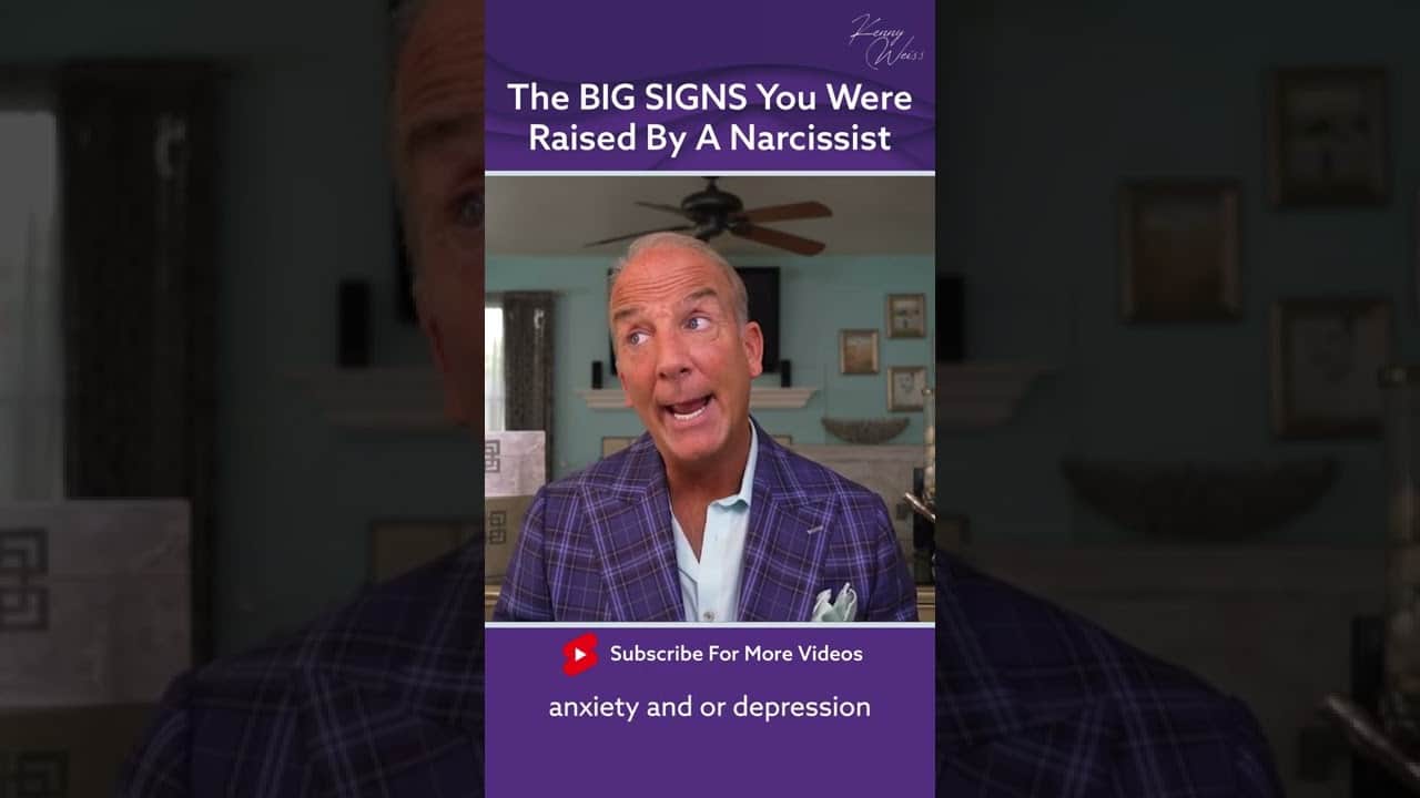 The BIG SIGNS You Were Raised By A Narcissist #Shorts
