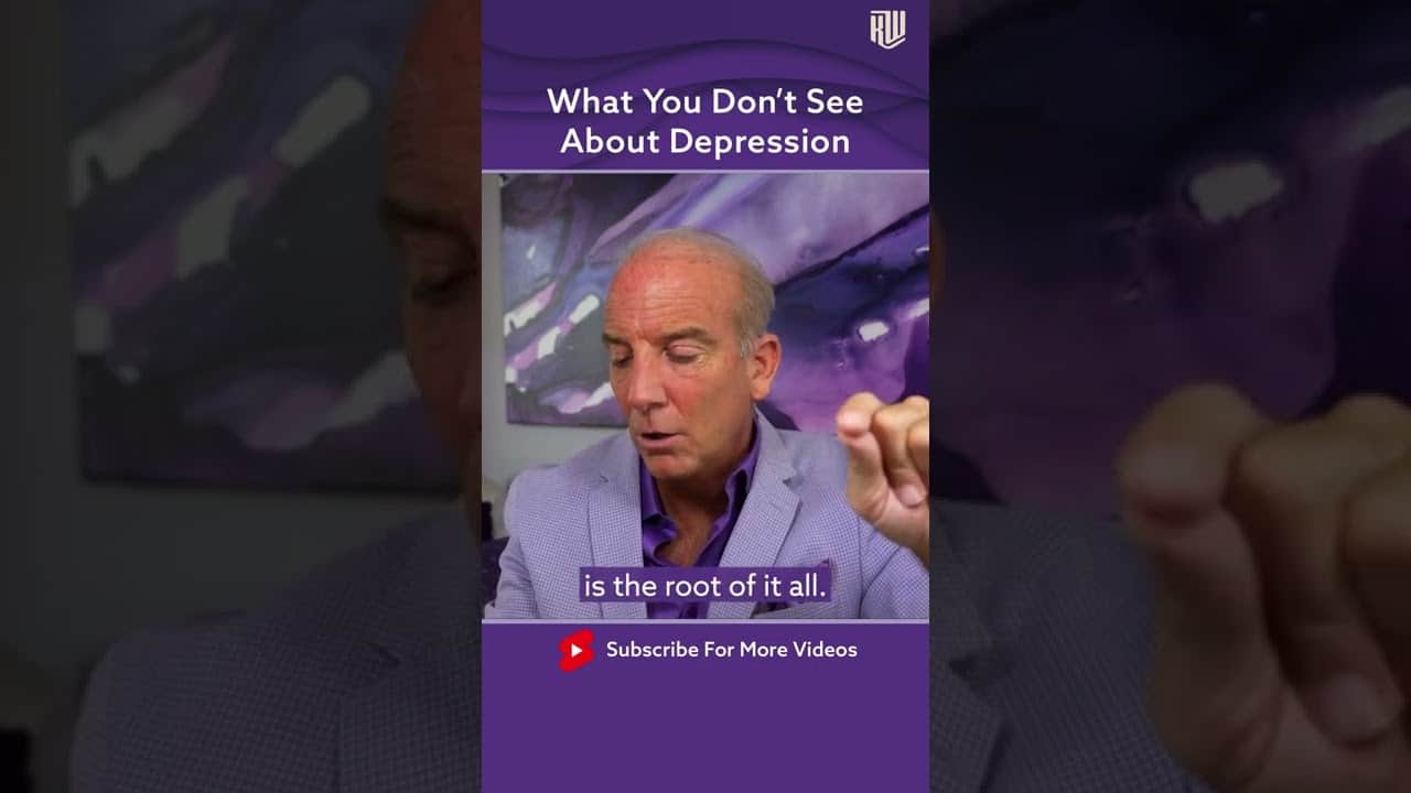 What You Don't See About Depression #Shorts