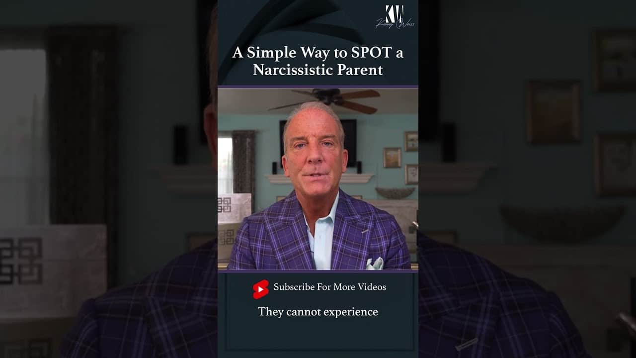 A Simple Way to SPOT a Narcissistic Parent #Shorts