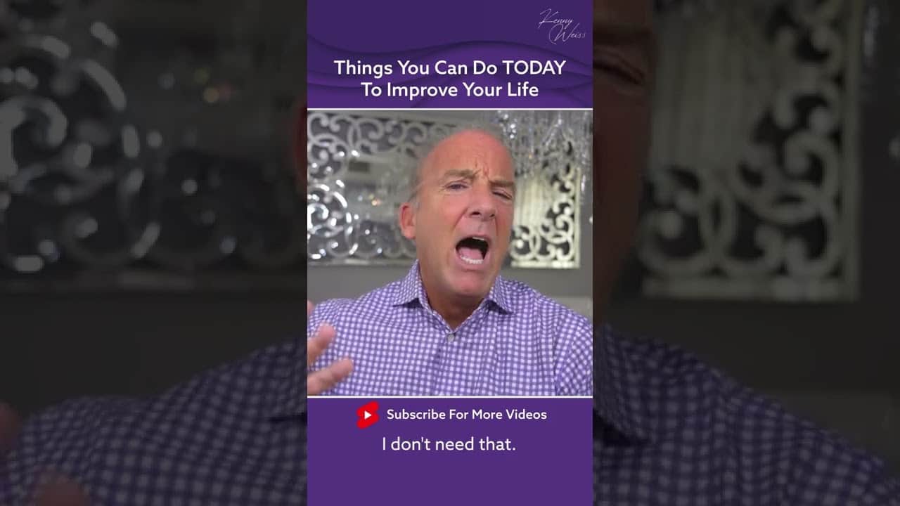 Things You Can Do TODAY To Improve Your Life #Shorts