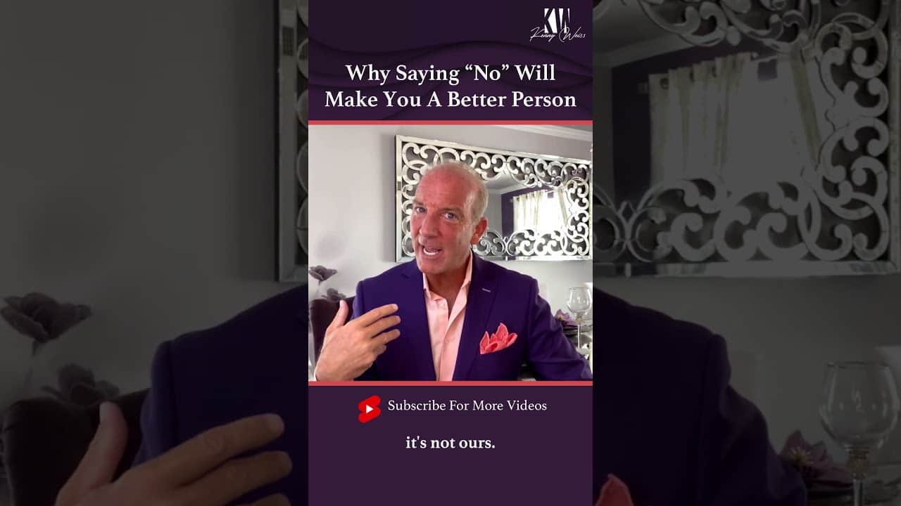 Why Saying "No" Will Make You A Better Person #Shorts