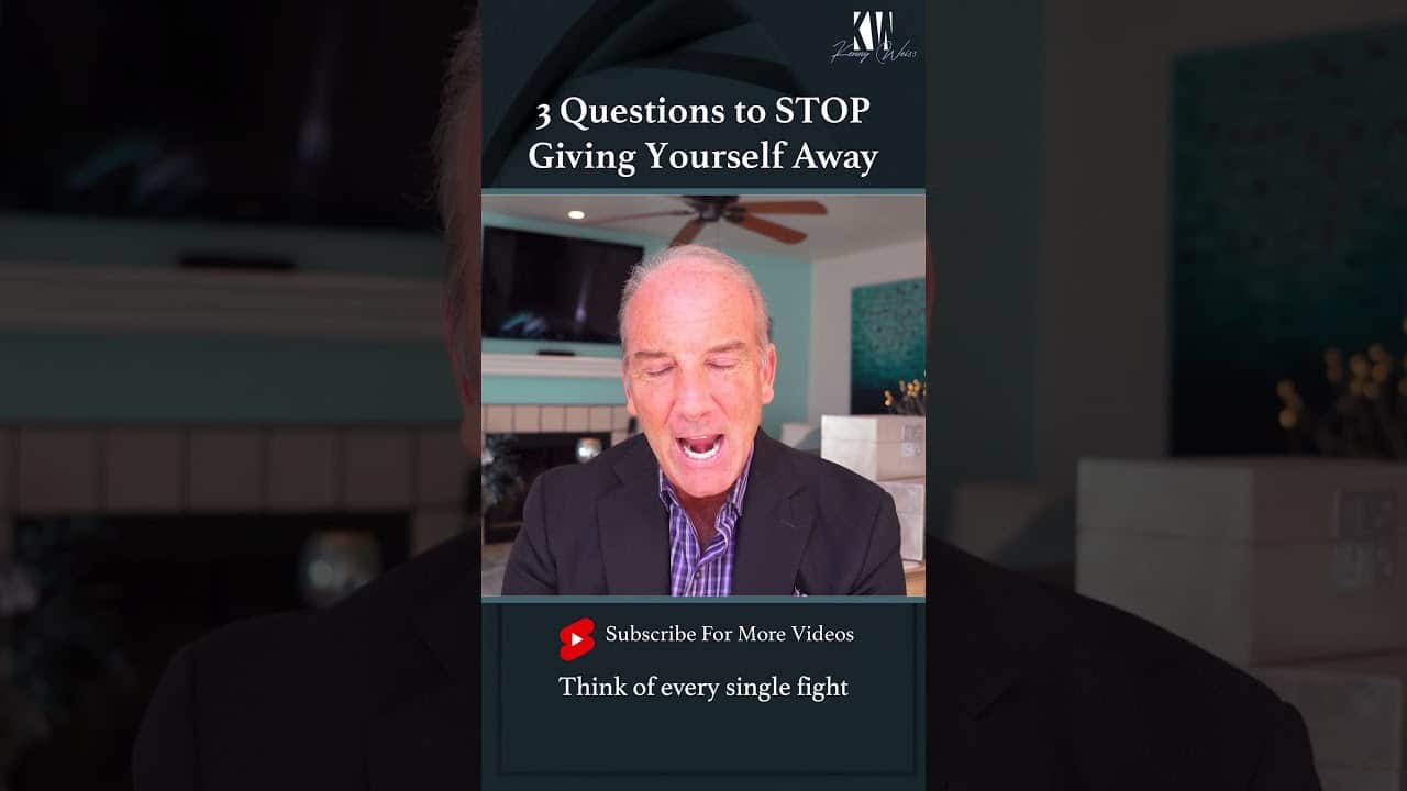 3 Questions to STOP Giving Yourself Away #Shorts