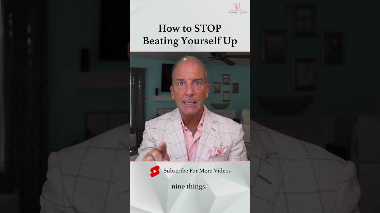 How to STOP Beating Yourself Up #Shorts