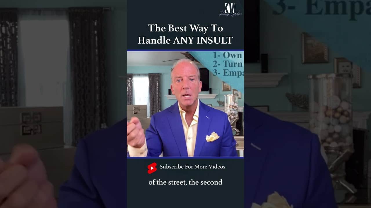 The Best Way To Handle ANY INSULT #Shorts