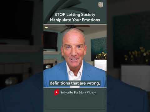 STOP Letting Society Manipulate Your Emotions #shorts