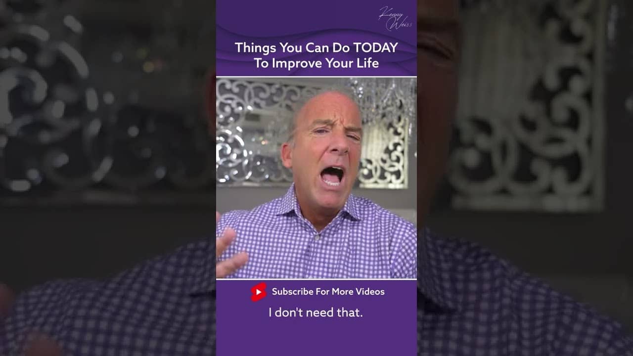 Things You Can Do TODAY To Improve Your Life #Shorts