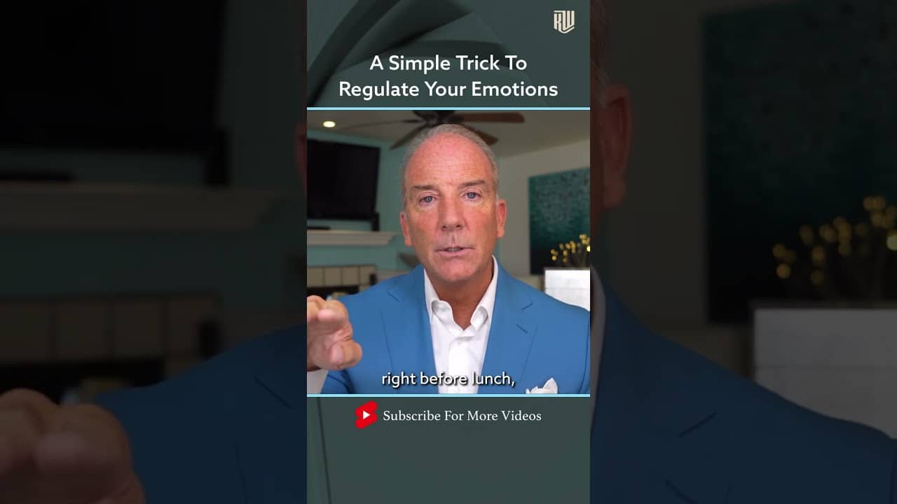 A Simple Trick To Regulate Your Emotions