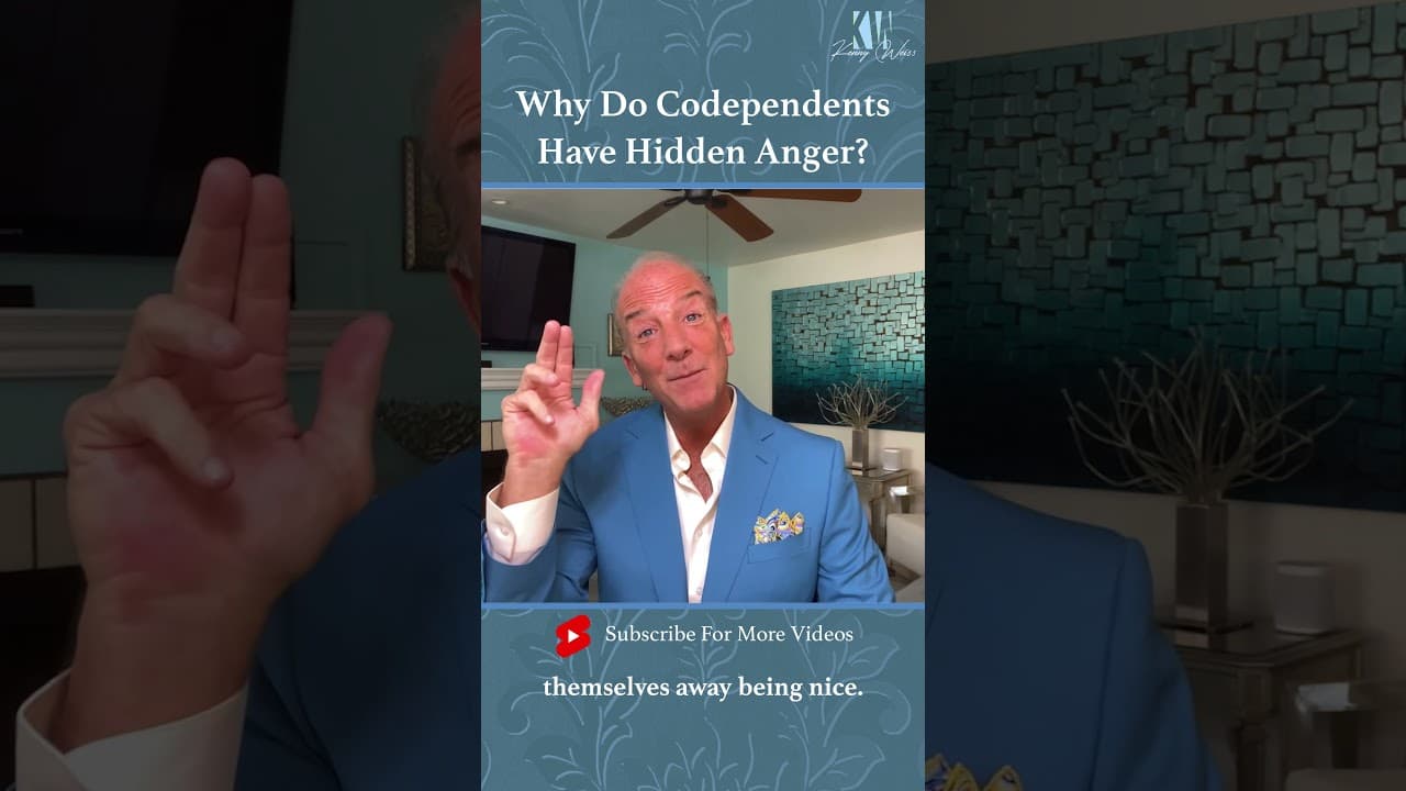 Why Do Codependents Have Hidden Anger? #Shorts