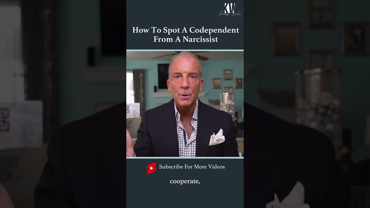 How To Spot A Codependent From A Narcissist #Shorts