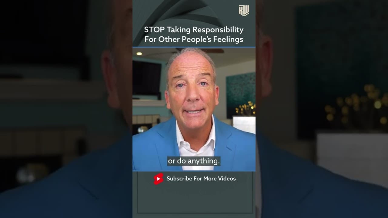 STOP Taking Responsibility For Other People’s Feelings #Shorts