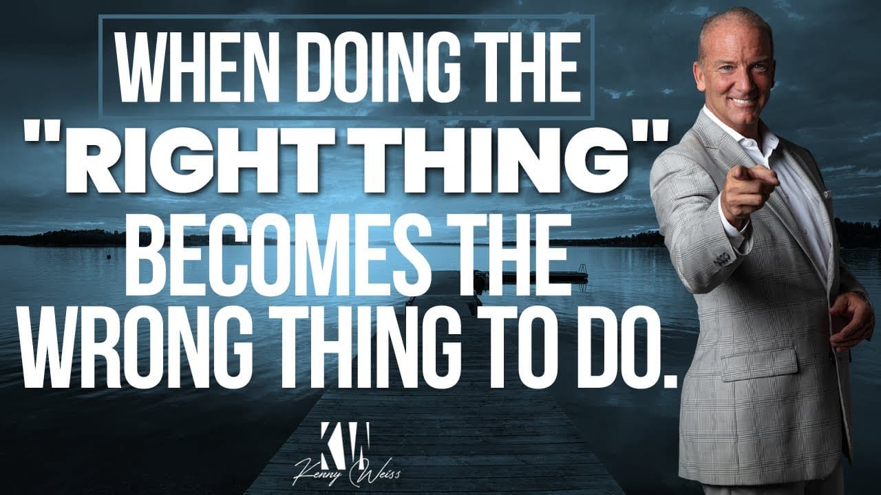Why Doing the Right Thing Keeps Backfiring on You