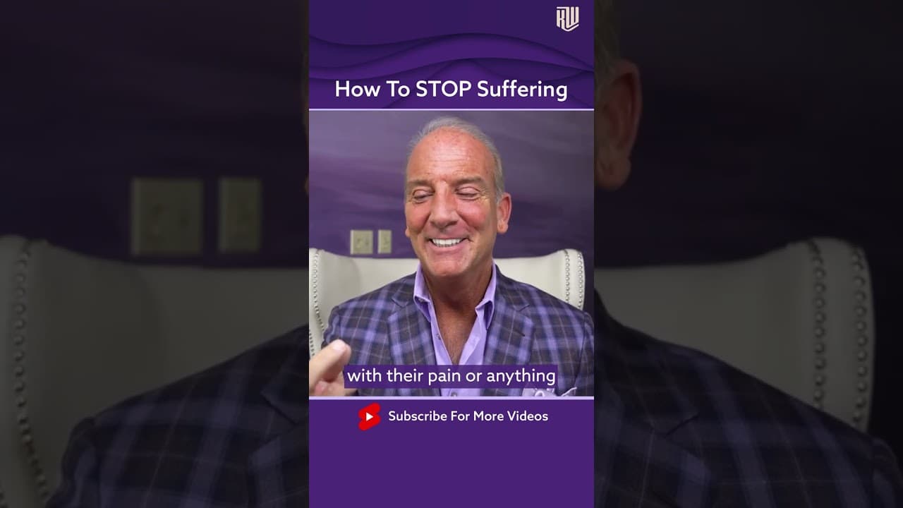How To STOP Suffering