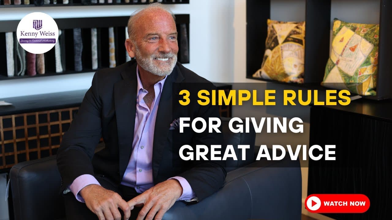 Want to Give Great Advice? Just Follow These 3 Simple Rules!