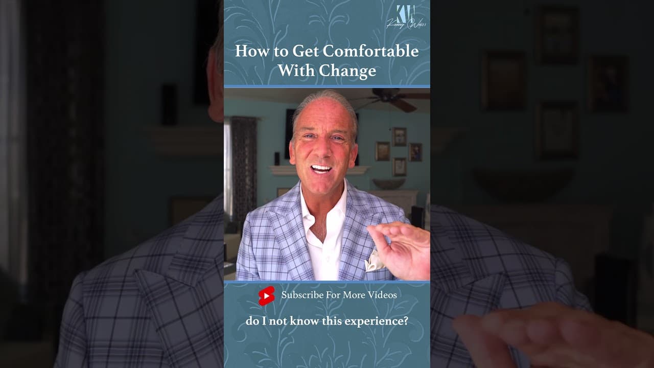 How to Get Comfortable With Change #Shorts