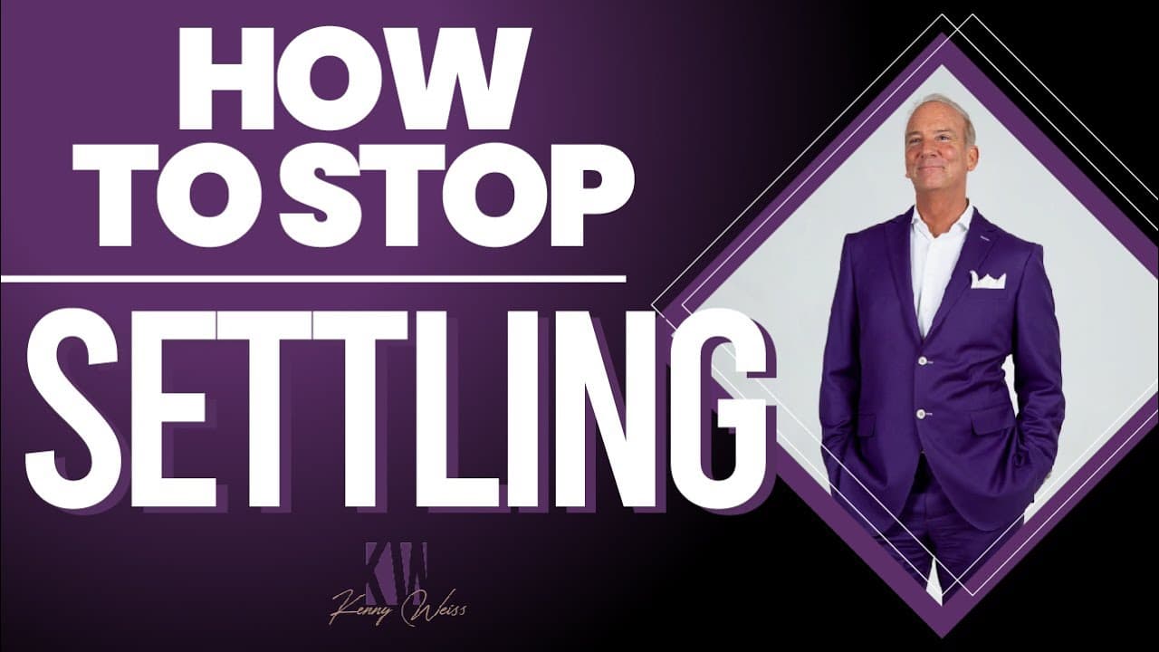 How To Stop Settling