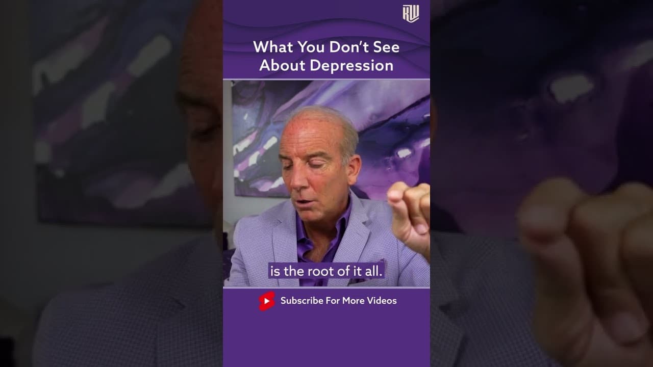 What You Don't See About Depression #Shorts