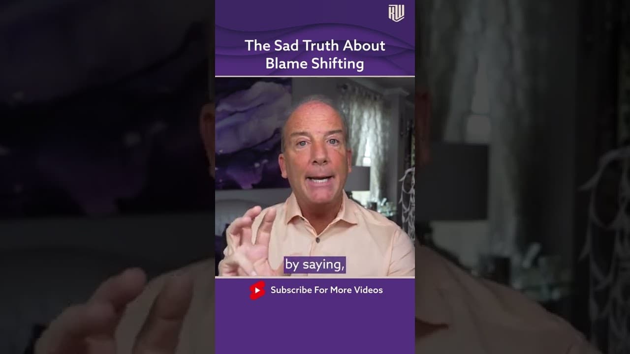 The Sad Truth About Blame Shifting #shorts