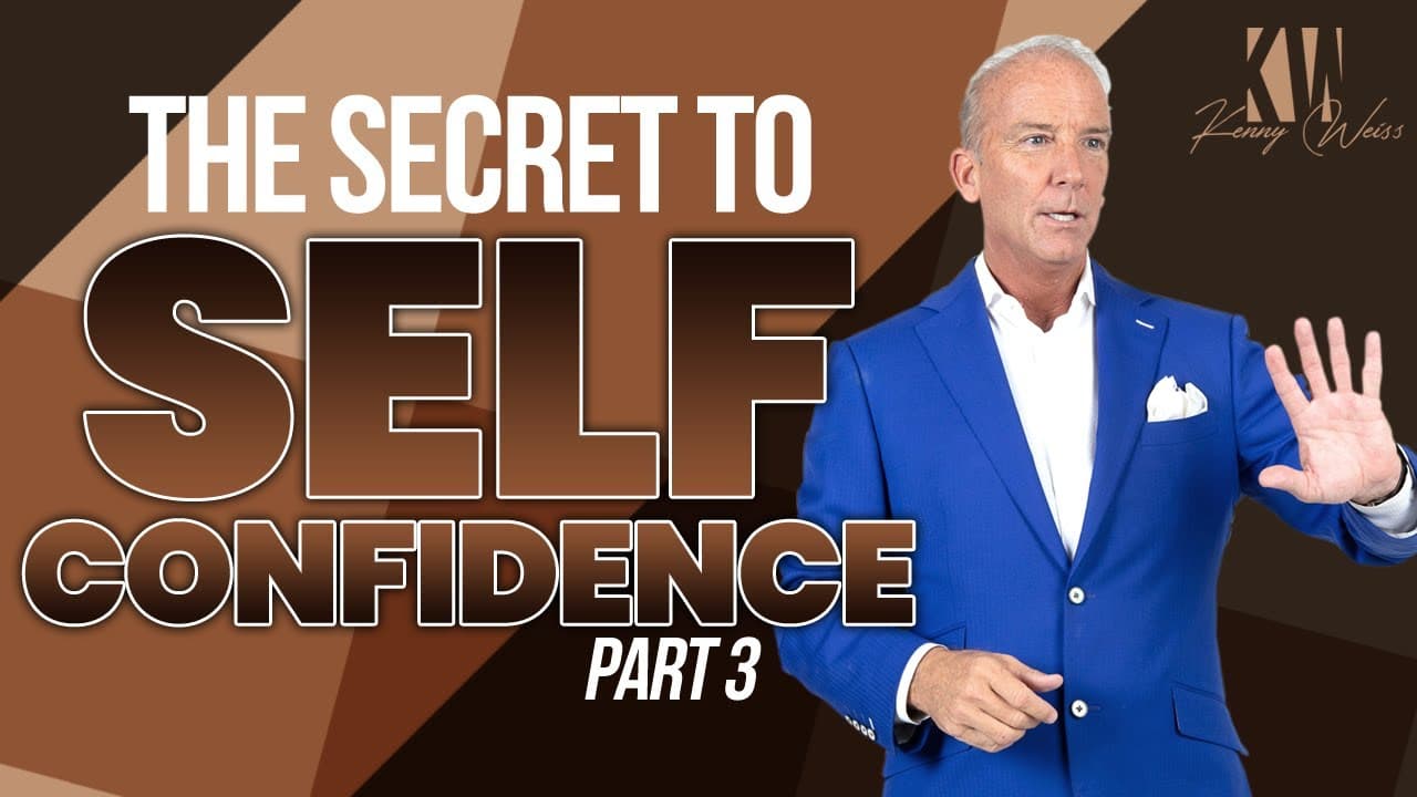 Self Confidence Series: Stop Ignoring The Problem - Part 3/5