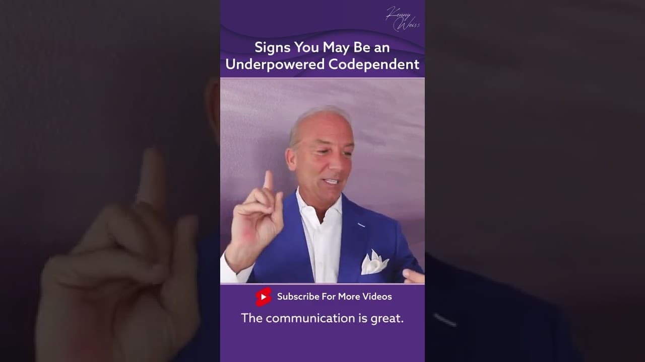 Signs You May Be an Underpowered Codependent #Shorts