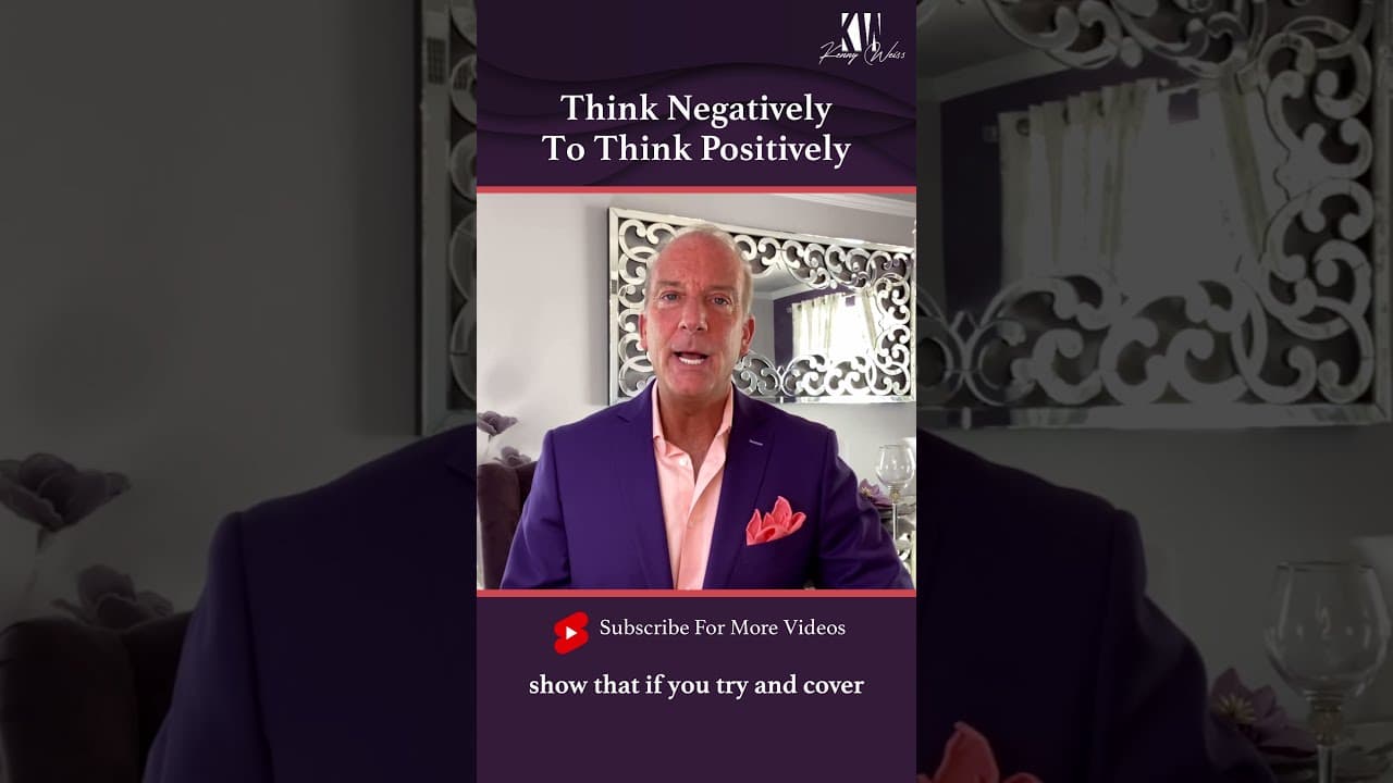Think Negatively To Think Positively #Shorts