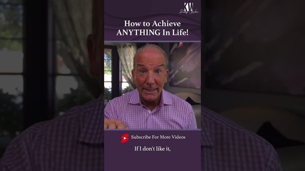How to Achieve Anything In Life! #Shorts