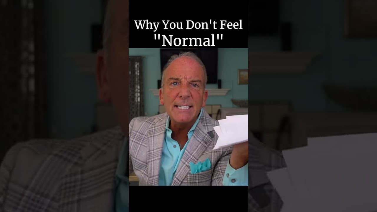 Why You Don't Feel Normal #Shorts