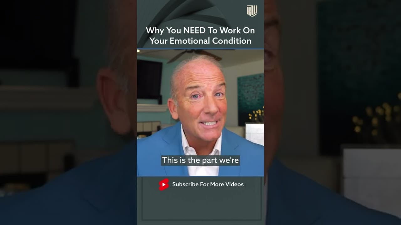 Why You NEED To Work On Your Emotional Condition #Shorts