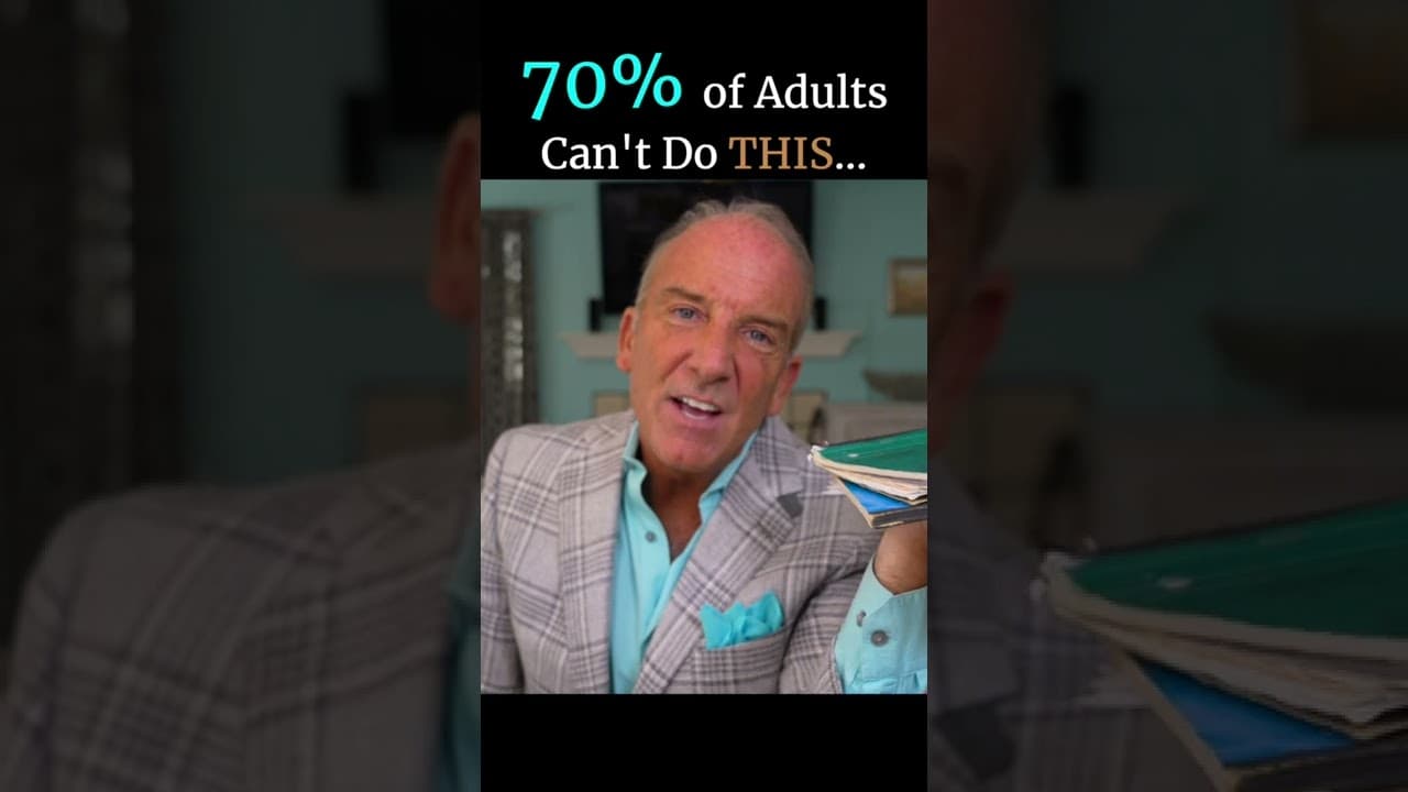 70% of Adults CAN'T Do THIS #shorts