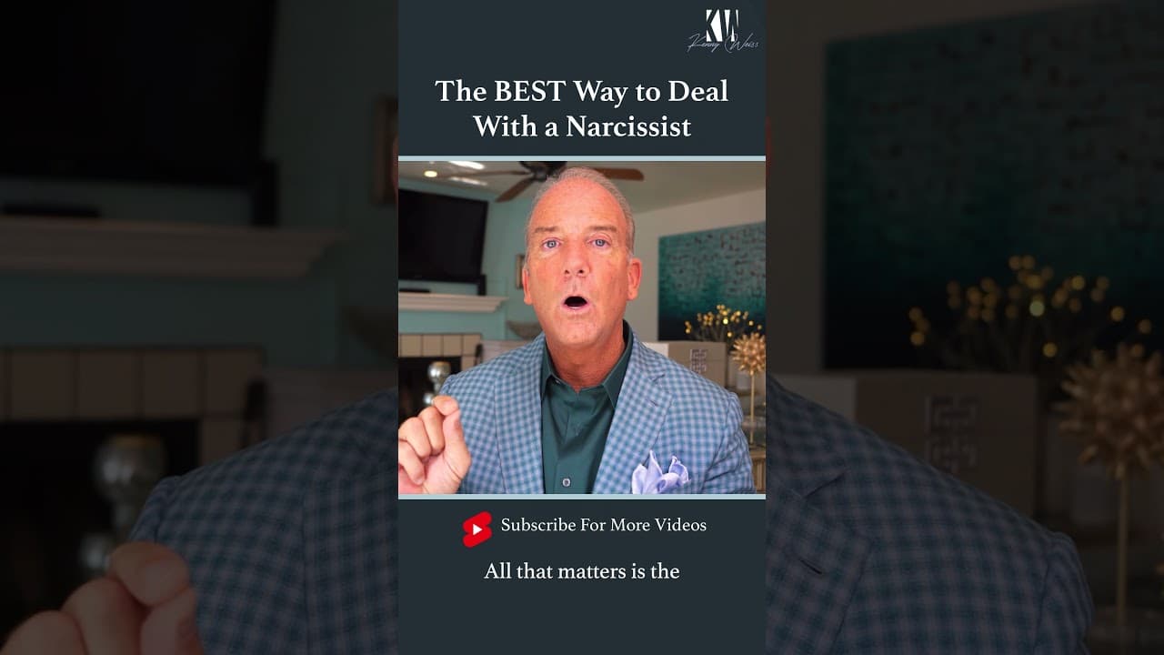 The BEST Way to Deal With a Narcissist #Shorts