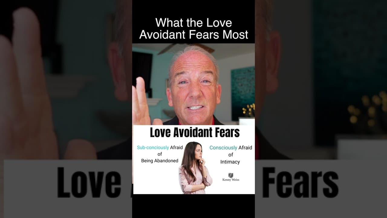 What the Love Avoidant Fears Most? #shorts