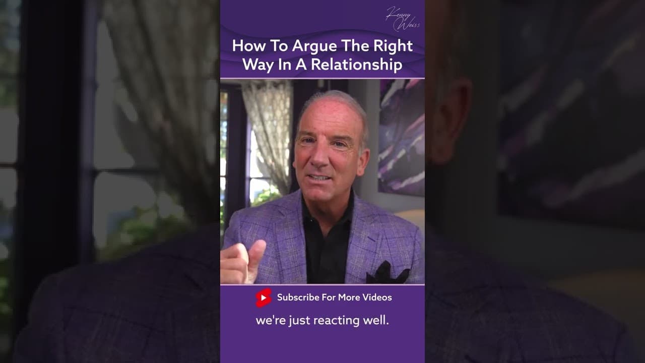 How To Argue The Right Way In A Relationship #Shorts