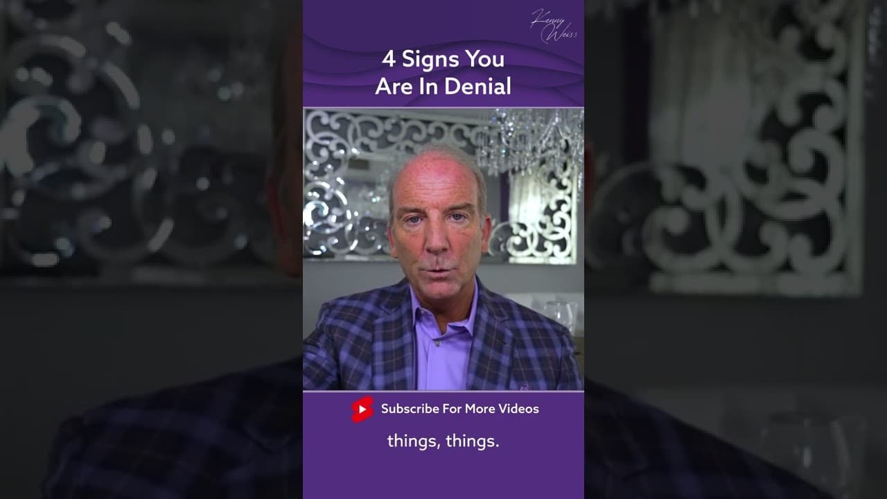 4 Signs You Are In Denial #Shorts