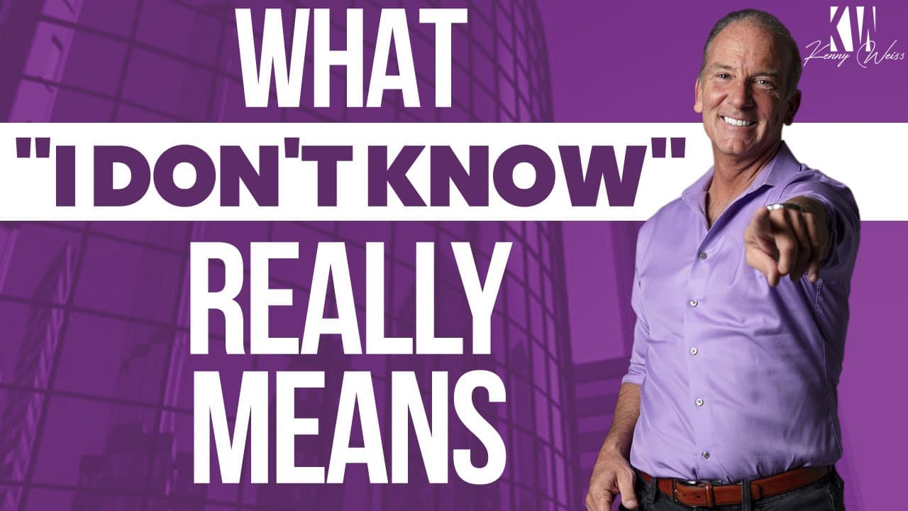 What "I Don't Know" Really Means