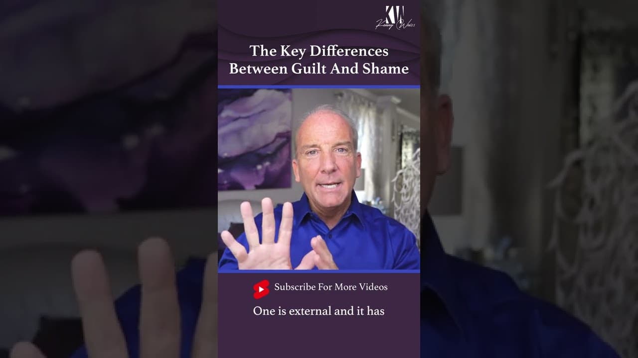 The Key Differences Between Guilt And Shame #Shorts