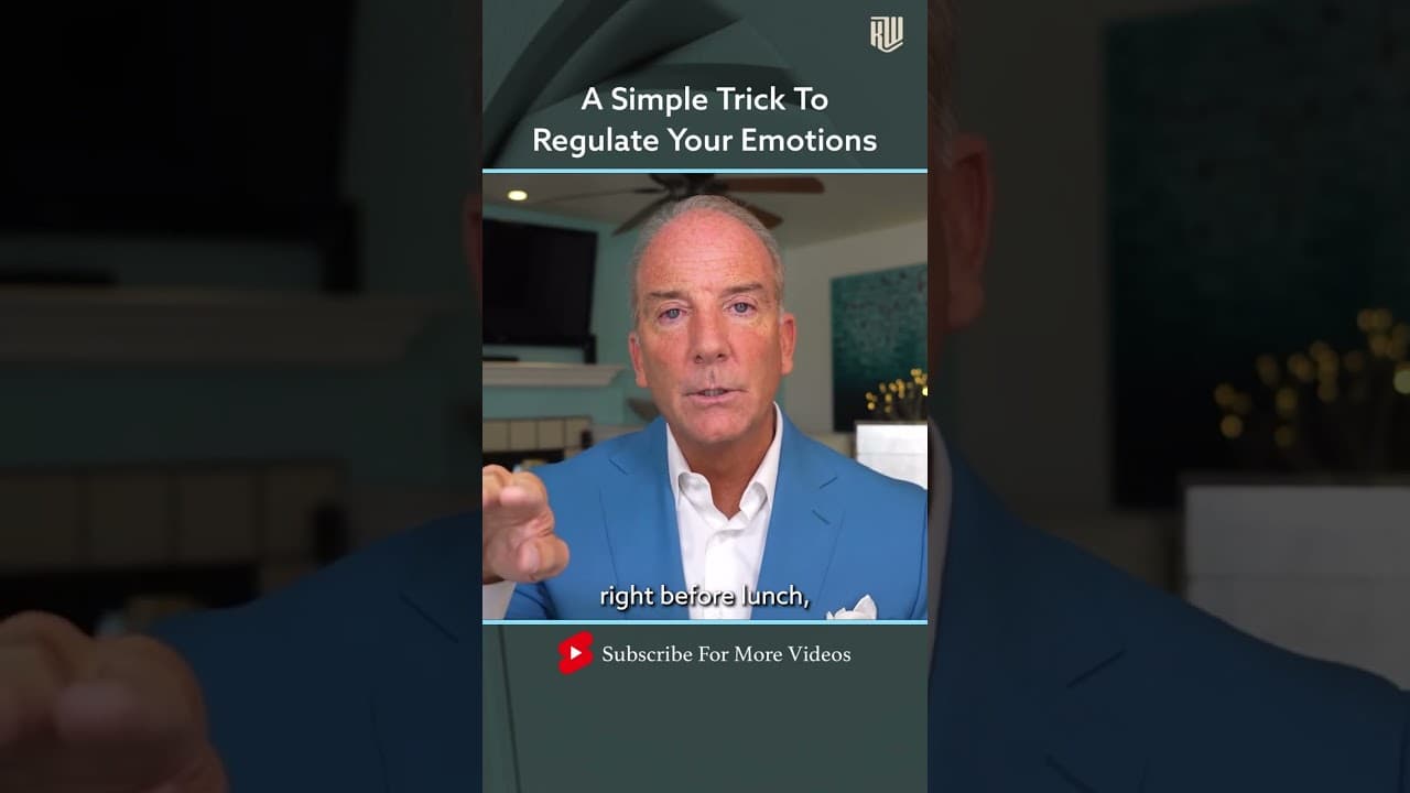 A Simple Trick To Regulate Your Emotions