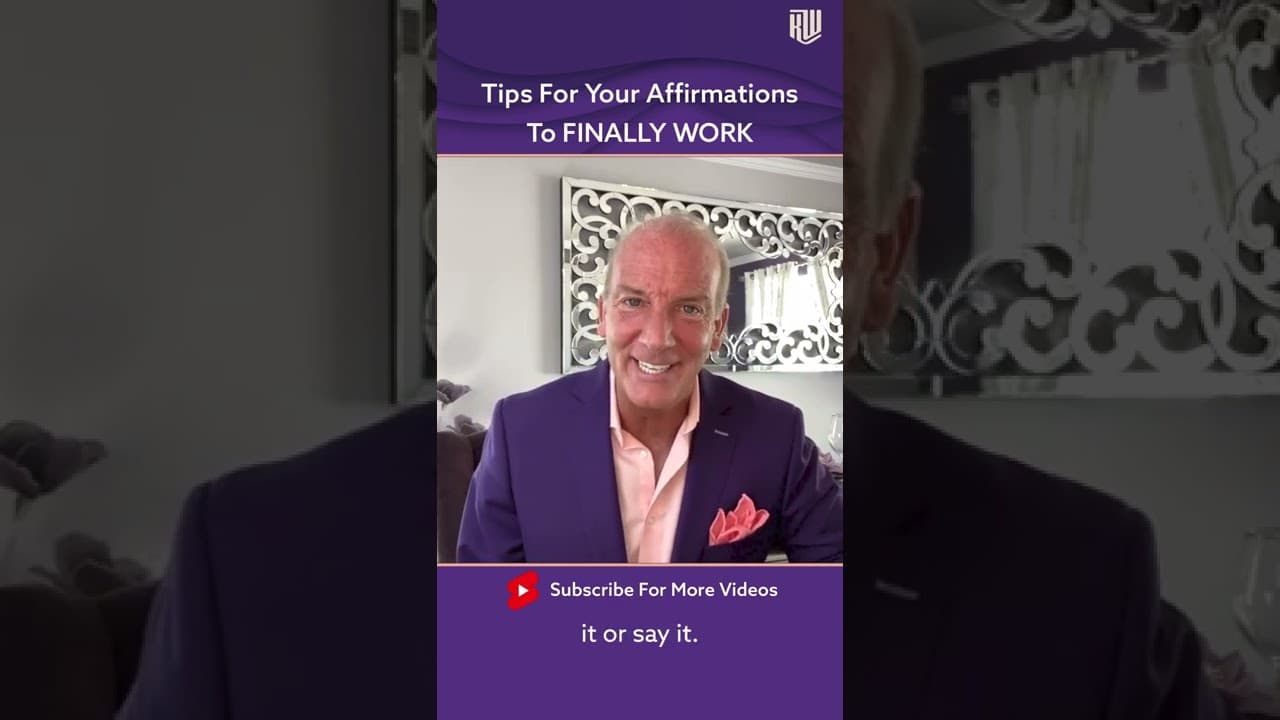 Tips For Your Affirmations To FINALLY WORK #Shorts