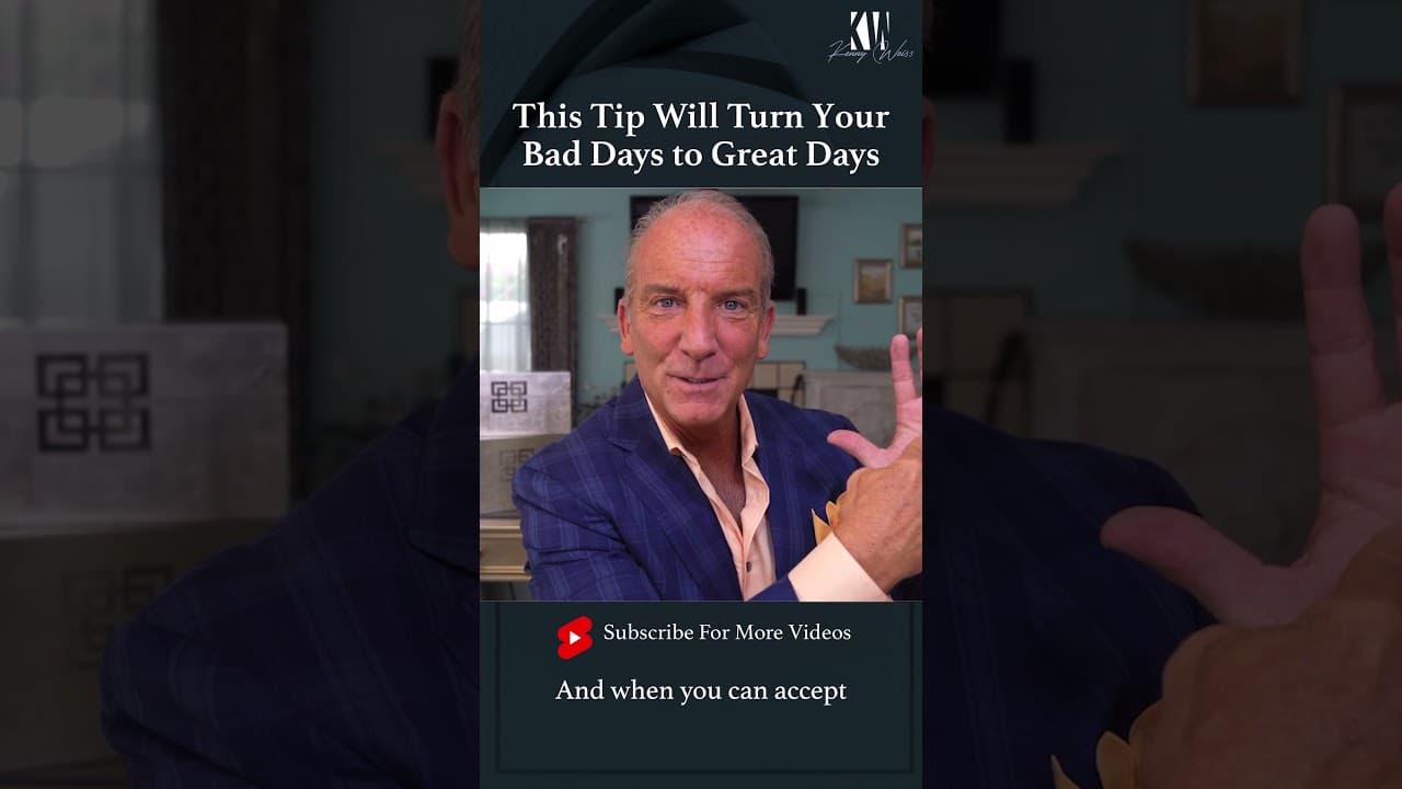 This Tip Will Turn Your Bad Days to Great Days #Shorts