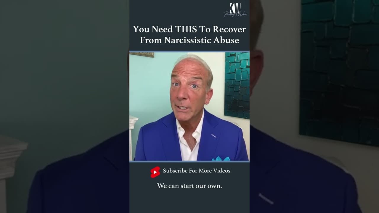 You Need THIS To Recover From Narcissistic Abuse #Shorts