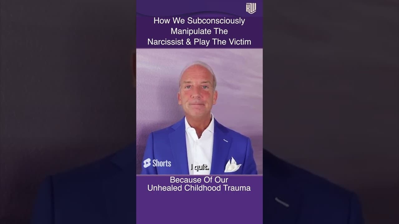 How We Subconsciously Manipulate The  Narcissist & Play The Victim #shorts