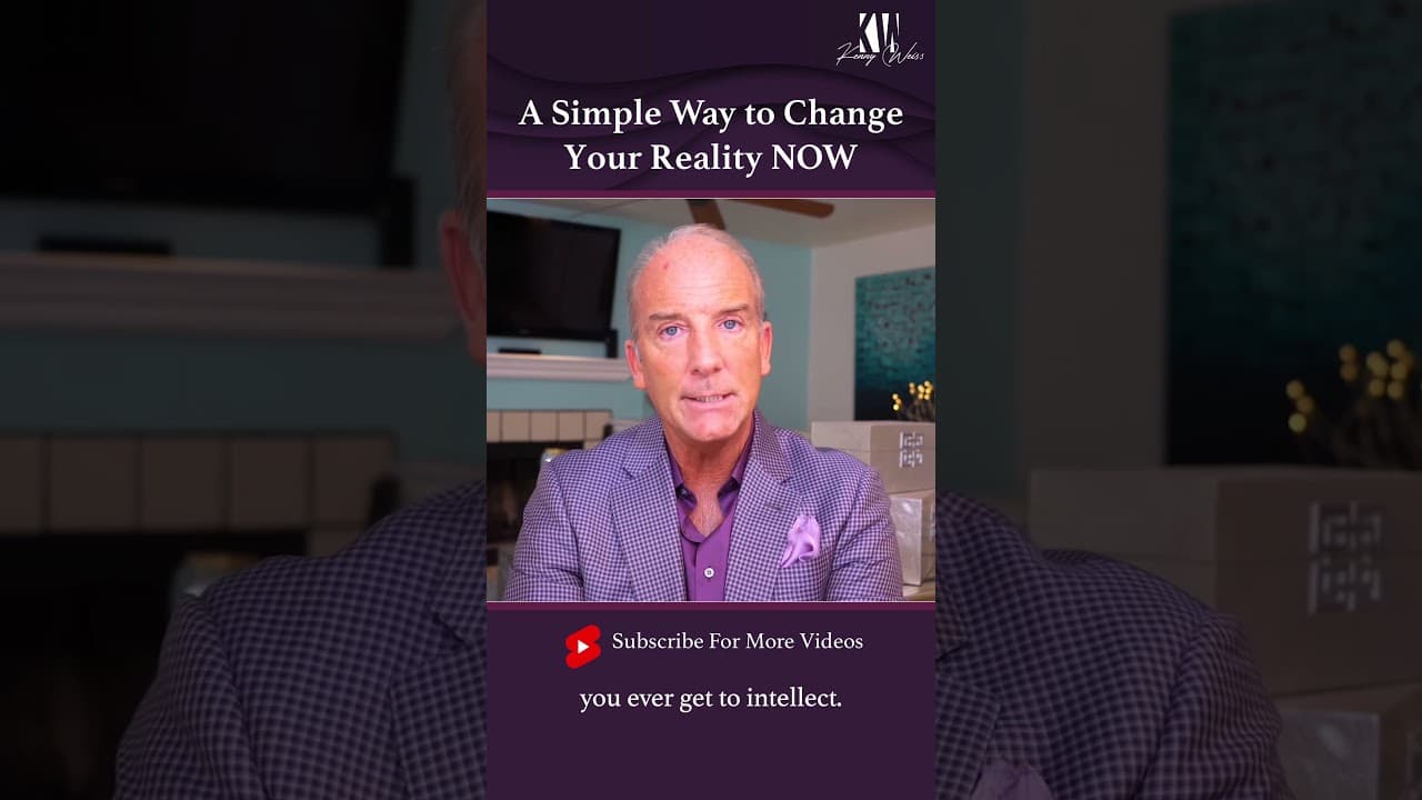 A Simple Way to Change Your Reality NOW #Shorts