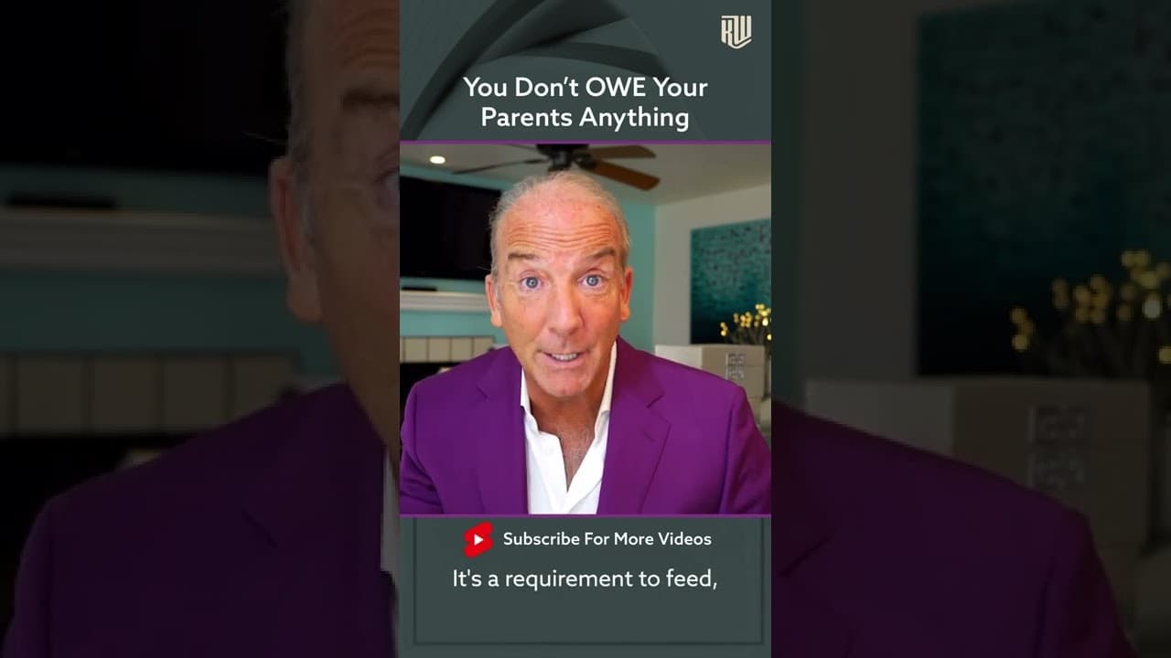 You Don't OWE Your Parents Anything #Shorts