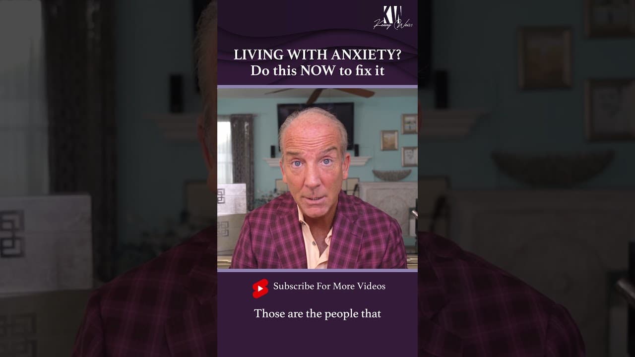LIVING WITH ANXIETY? Do this NOW to fix it #Shorts