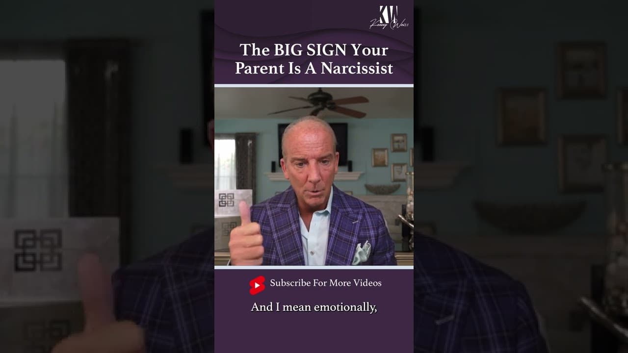 The BIG SIGN Your Parent Is A Narcissist #Shorts