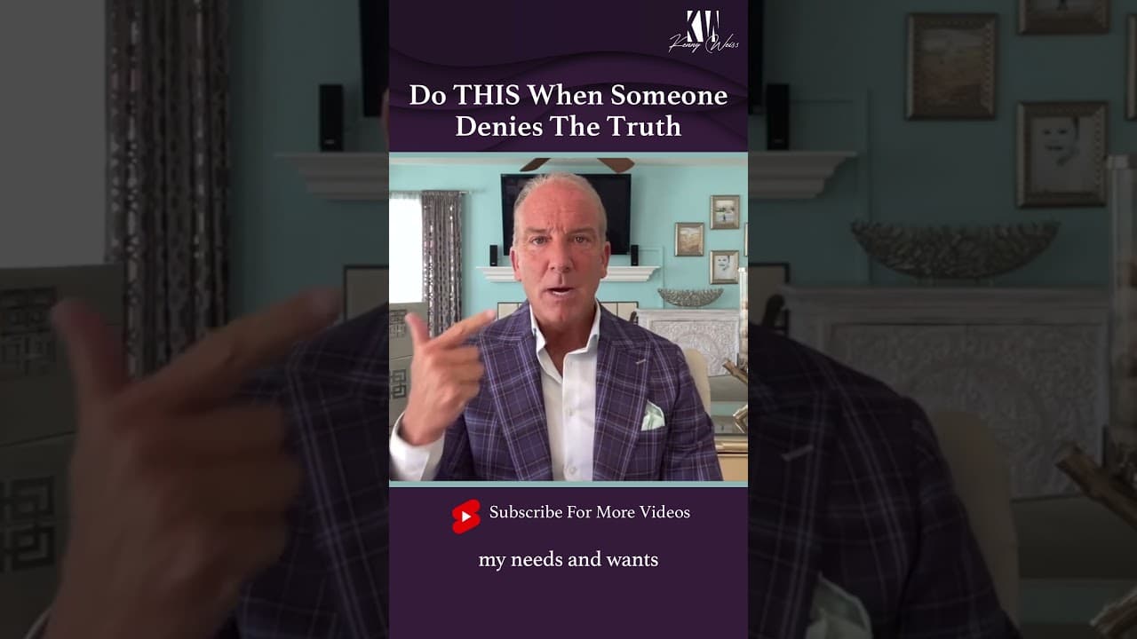 Do THIS When Someone Denies The Truth #Shorts