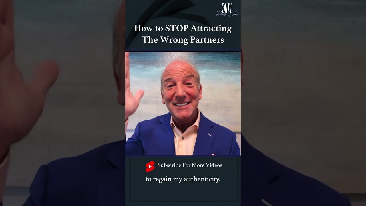 How to STOP Attracting The Wrong Partners #Shorts