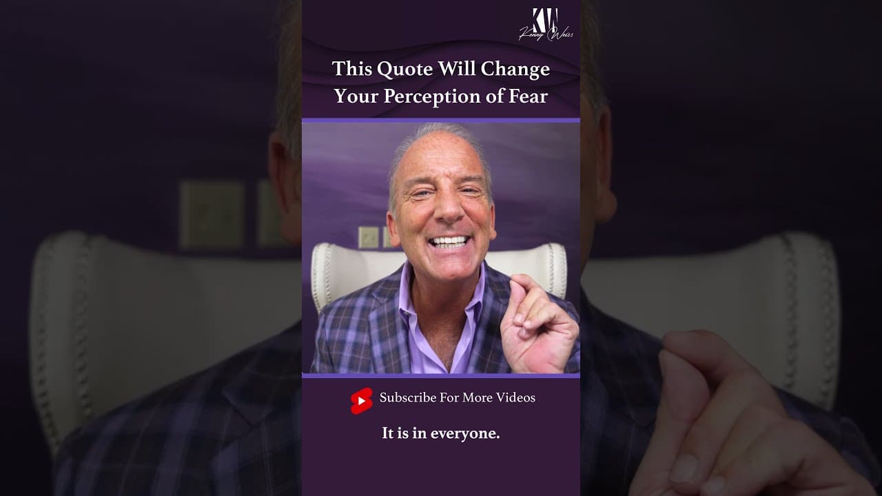 This Quote Will Change Your Perception of Fear #Shorts