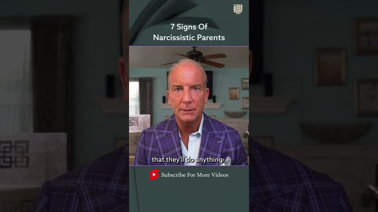 7 Signs Of A Narcissistic Parent  #shorts