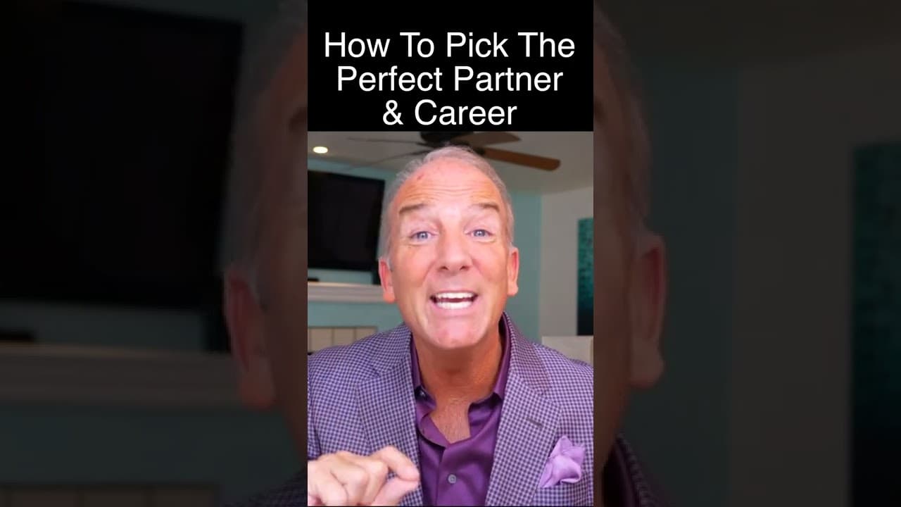 How To Pick The Perfect Partner & Career #Shorts