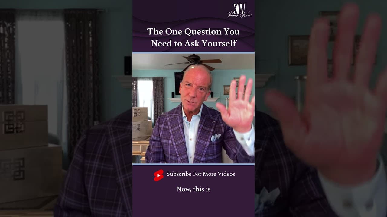 The One Question You Need to Ask Yourself #Shorts