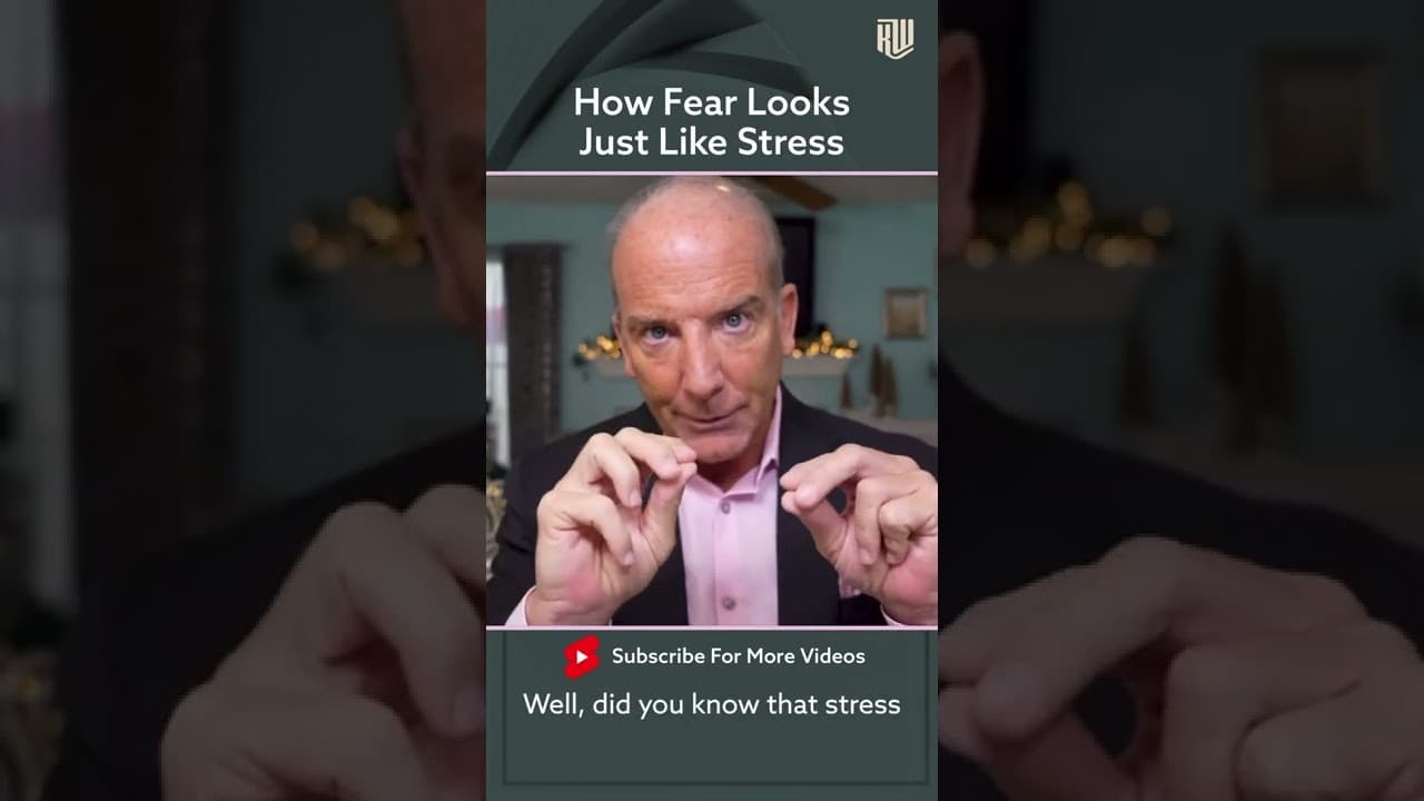 How Fear Looks Just Like Stress #Shorts